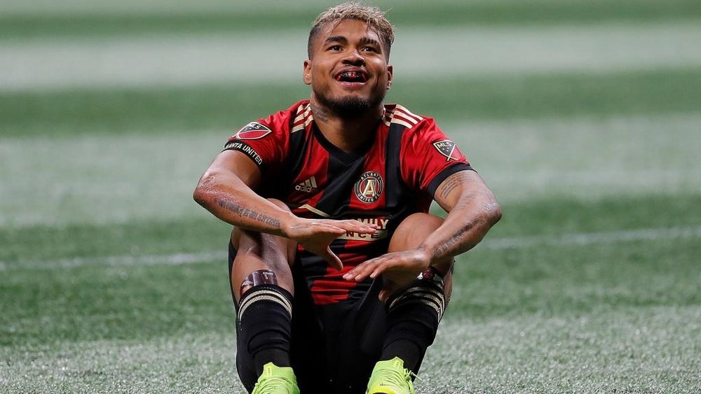 Josef Martinez scored the vital penalty for Atlanta. GOAL