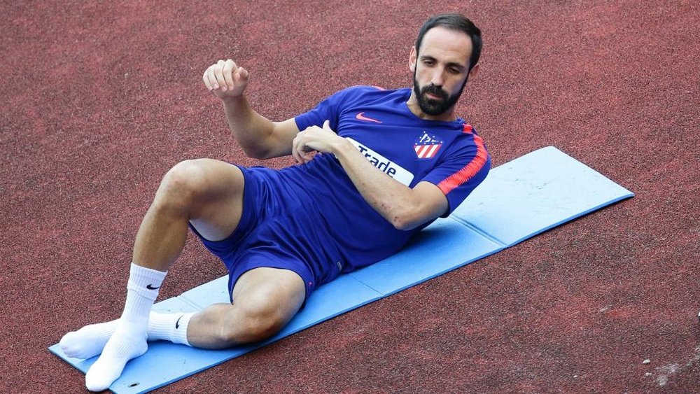 Juanfran has added to Atletico Madrid's defensive problems. GOAL