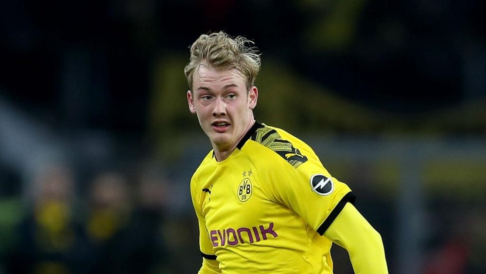 Julian Brandt is a doubt for Dortmund's CL last 16 1st leg game with PSG. GOAL