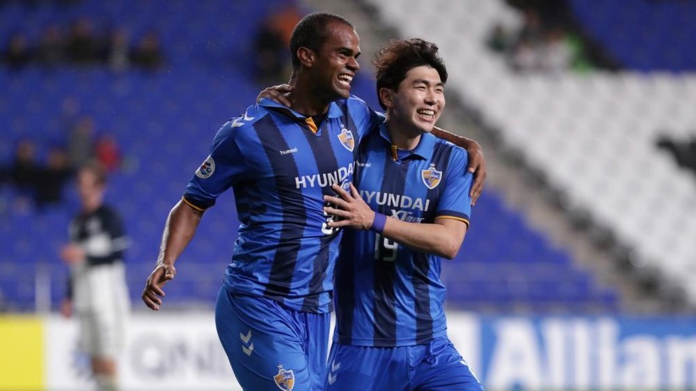 Negao scored twice for Ulsan in a 6-2 hammering. GOAL