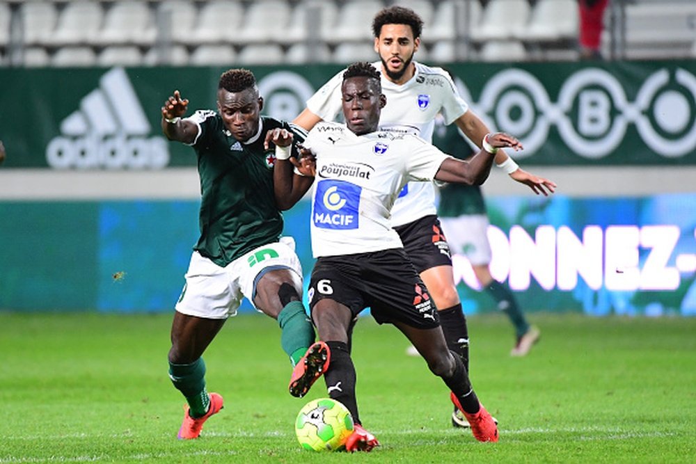 Sambia pourrait quitter son club. AFP