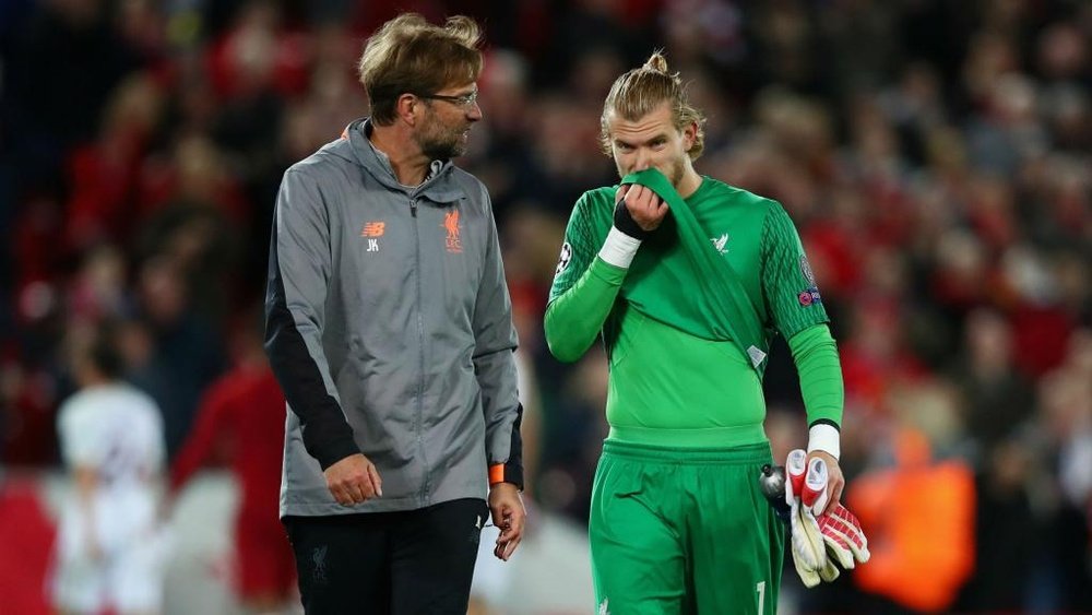 Karius had a tough summer. GOAL
