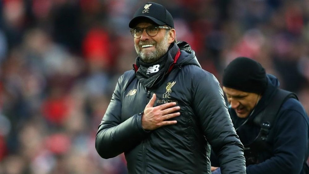 Klopp: Liverpool still embracing pressure.