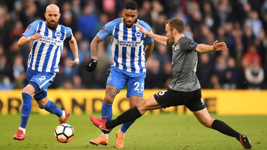 Locadia made a goalscoring debut for Brighton. GOAL