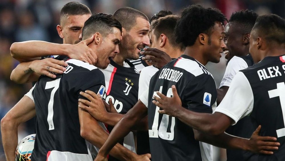 Juventus - Vérone (2-1), le minimum syndical pour Ronaldo et la Juve. AFP