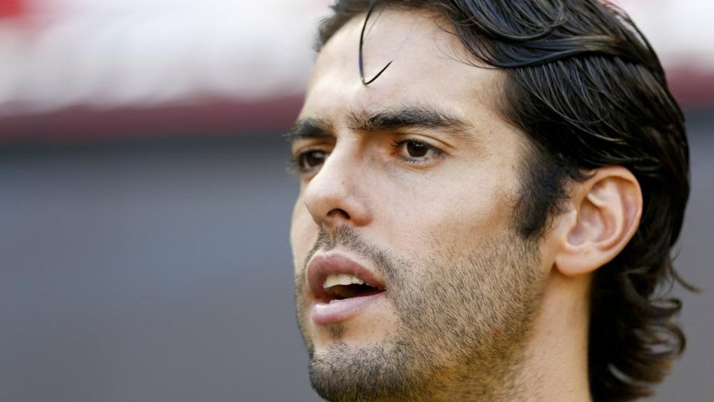 Kaka played an exhibition match for Barcelona in Ecuador. Goal