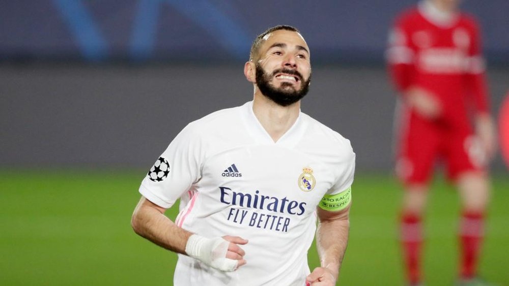 Benzema made a sensational return to the French national team this Tuesday. GOAL