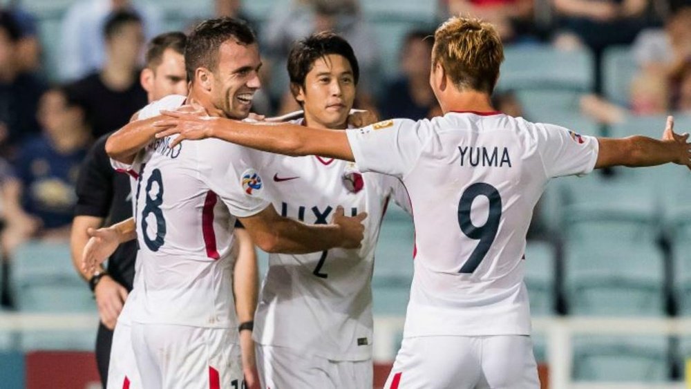 Kashima Antlers cruised into the semis. GOAL