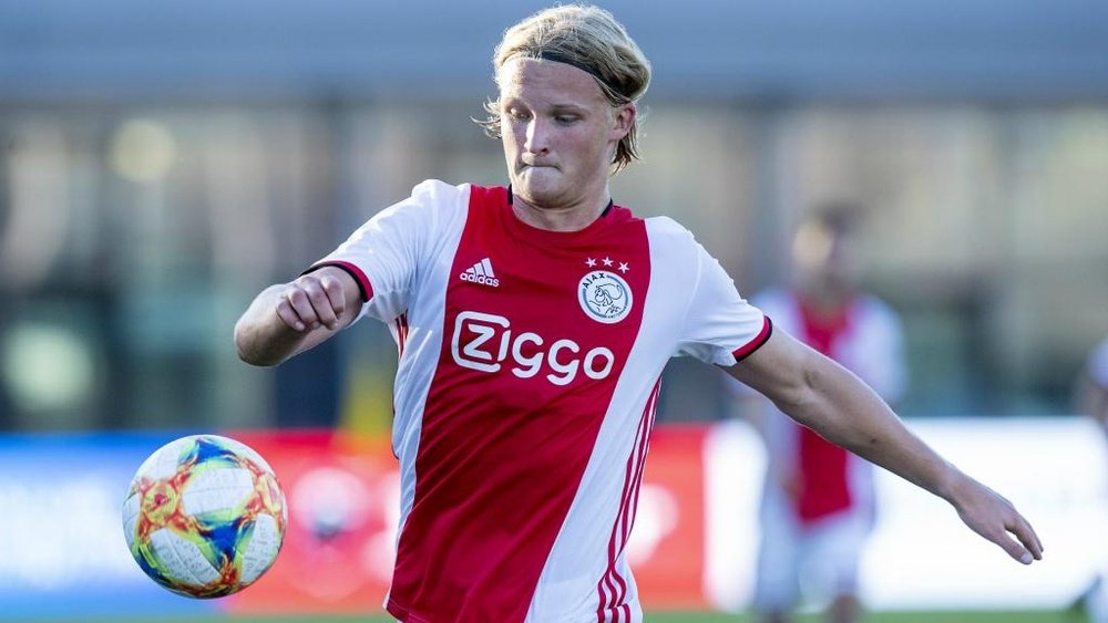 Kasper Dolberg justifie son choix de Nice. AFP