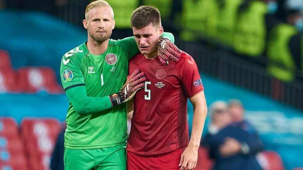Schmeichel heroics just not enough. Goal