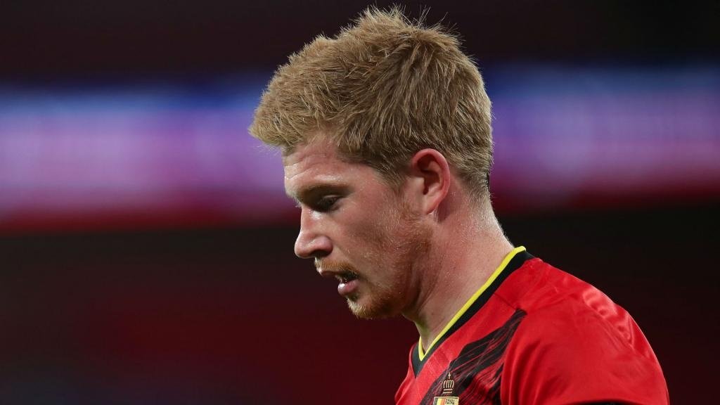 De Bruyne returns to Man City after suffering injury on Belgium duty. AFP