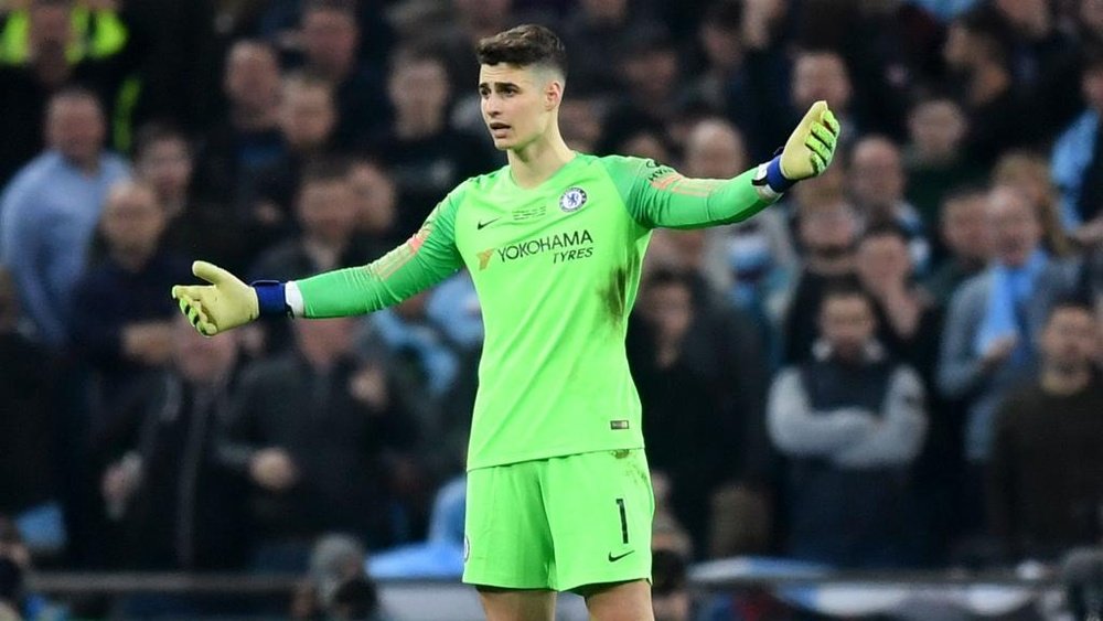 Kepa was dropped after his antics in the EFL Cup final. GOAL