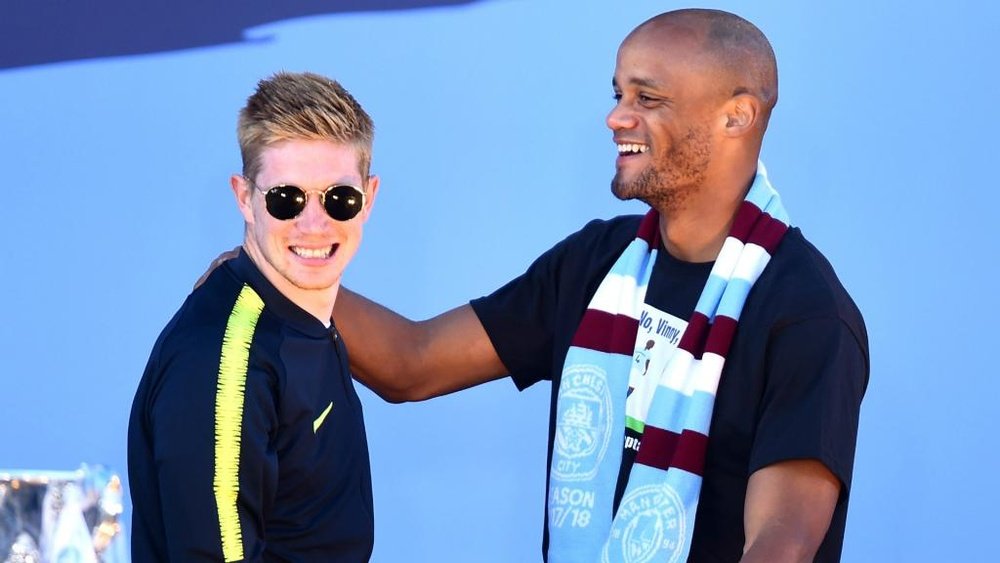 De Bruyne plans to join Kompany at Anderlecht when he leaves Man City.
