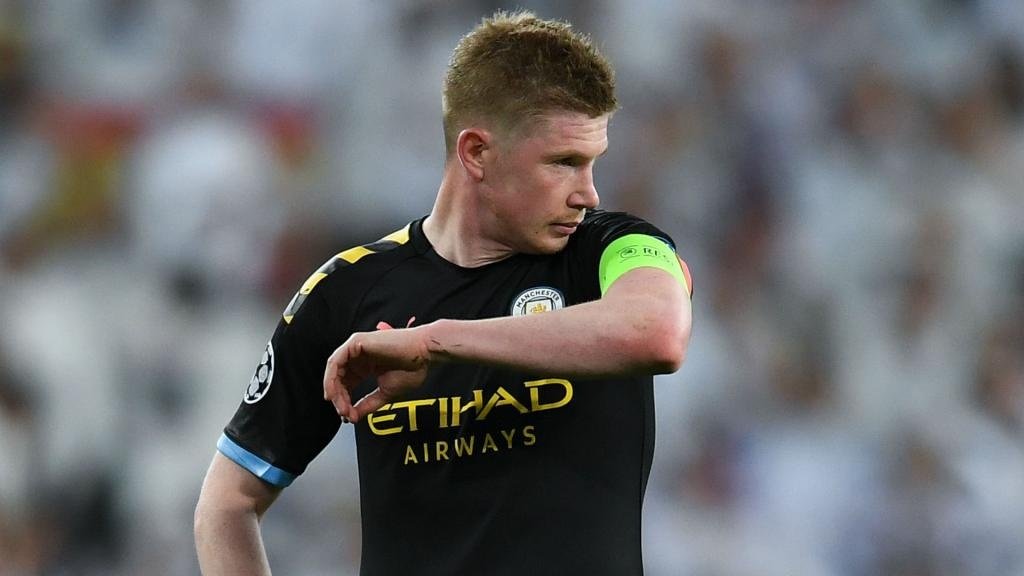 Kevin De Bruyne's is not 100% prior to the derby. GOAL