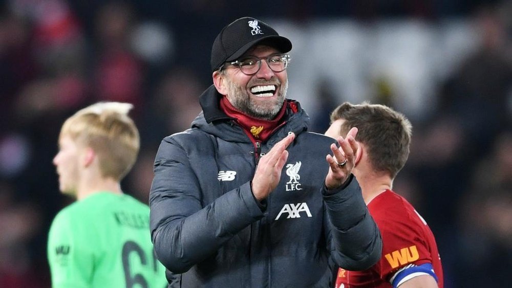 Klopp hails 'wonderful' young Reds