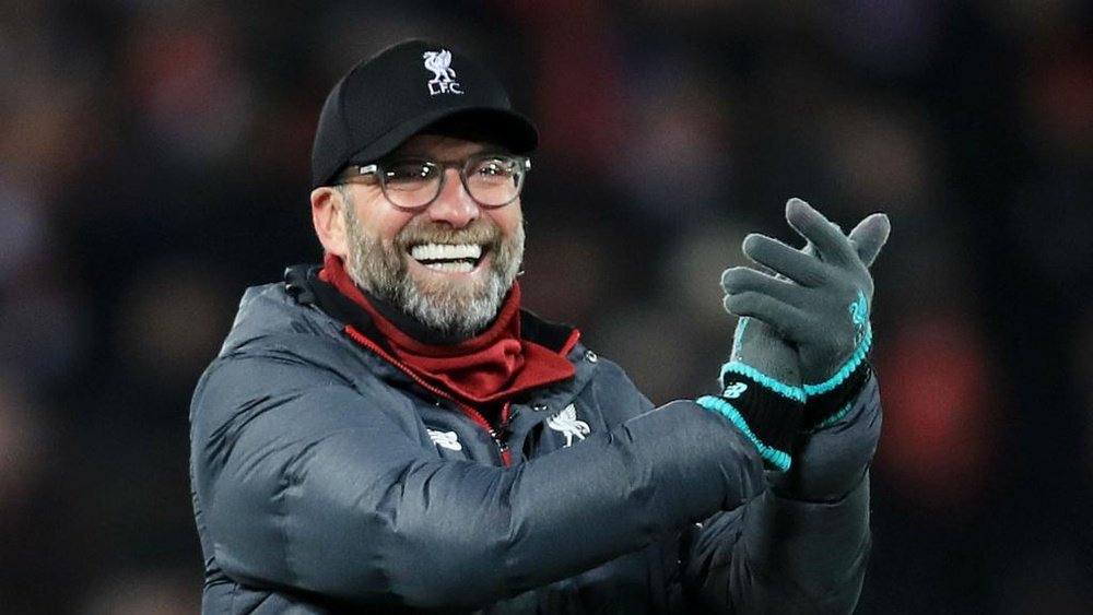Klopp has been called the best coach in the world by the Salzburg manager. GOAL