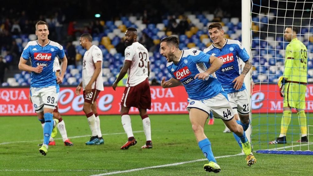 Il Napoli vince al San Paolo. Goal