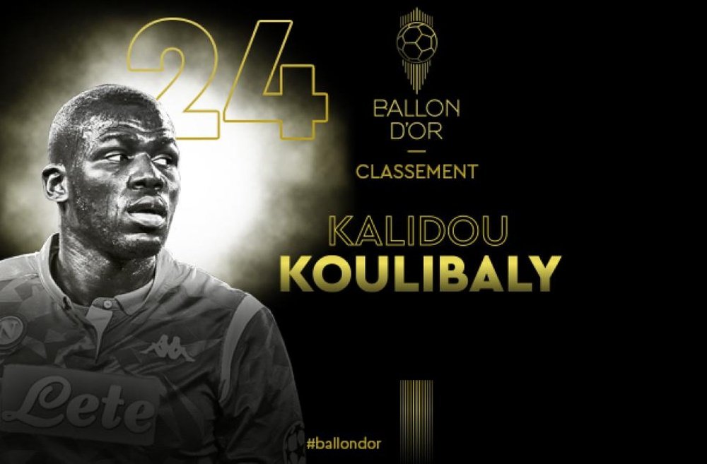 Koulibaly al 24esimo posto. Goal