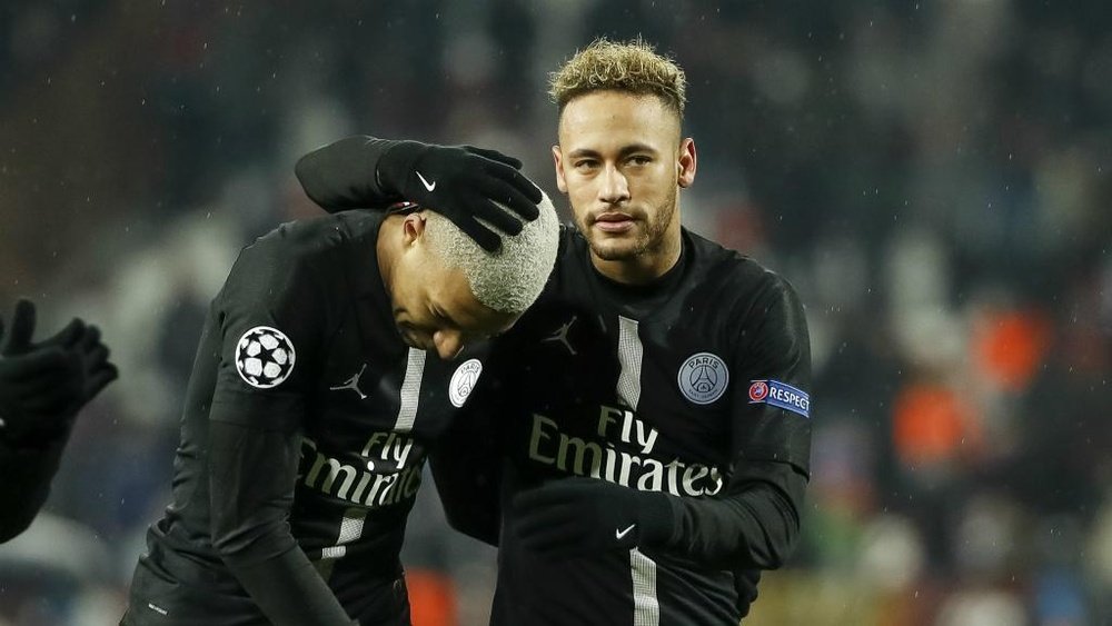 Kylian Mbappé and Neymar could both be leaving PSG in the summer. GOAL