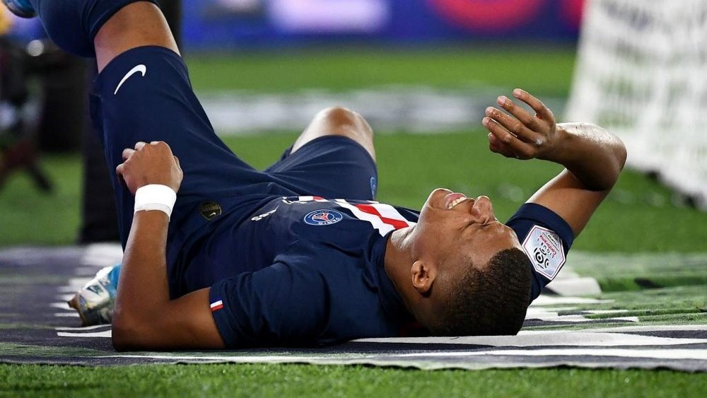 Mbappe is recovering from a hamstring injury, but is still not ready to return to action. GOAL