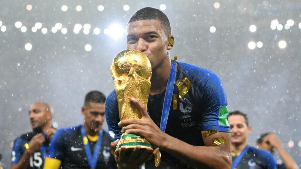 Mbappé has already won lots of trophies in spite of his tender age. GOAL