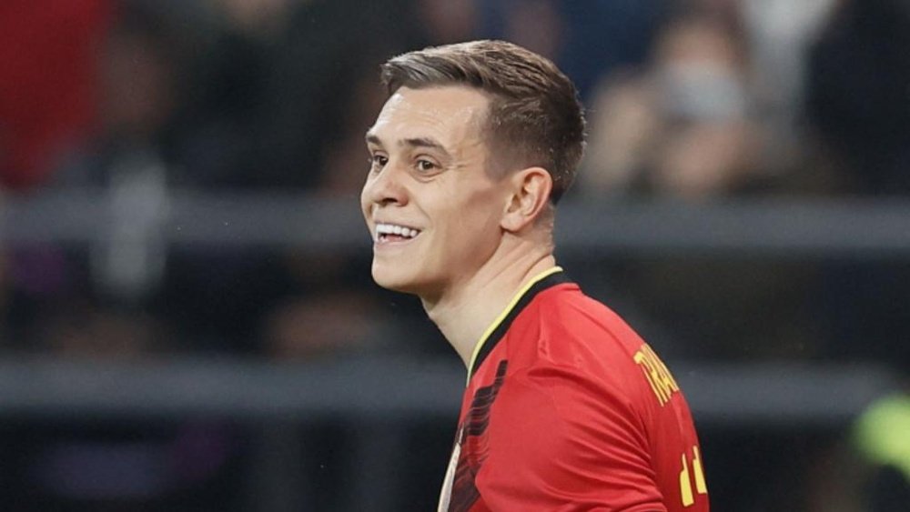 Leandro Trossard put in a star performance as Belgium defeated Burkina Faso 3-0. GOAL