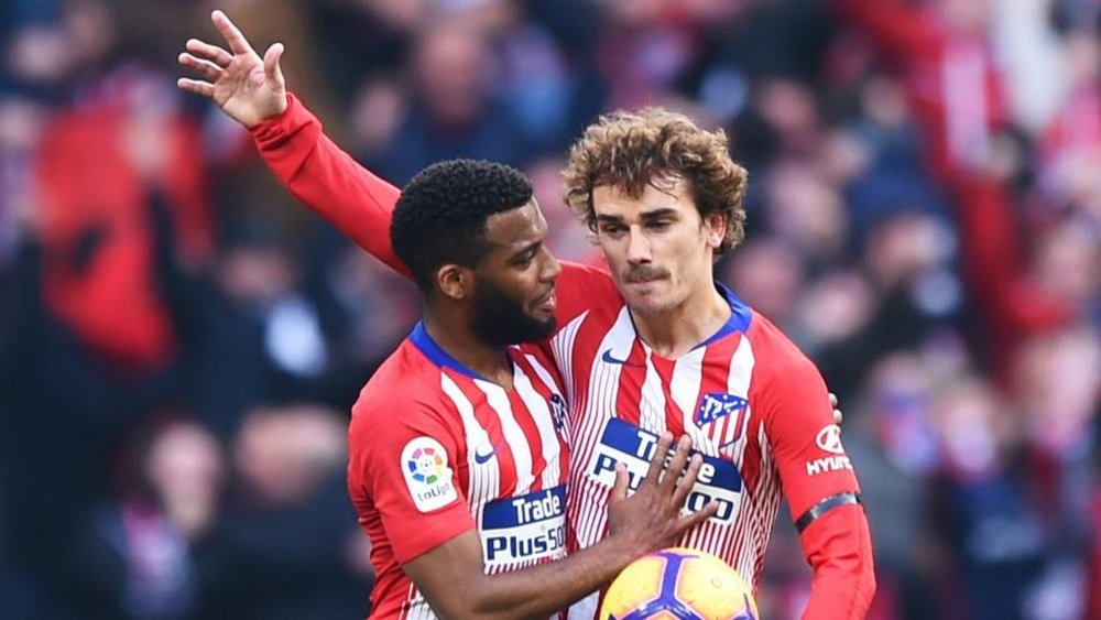 The fellow Frenchman is hoping the Atletico star will stay. GOAL