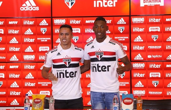São Paulo apresenta Igor Vinícius e Léo