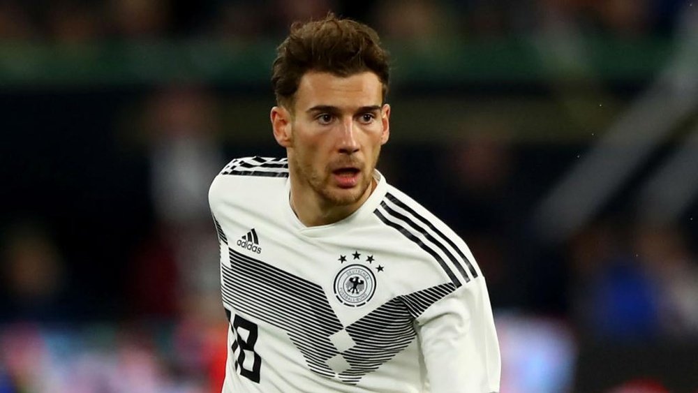 Leon Goretzka for Germany. GOAL