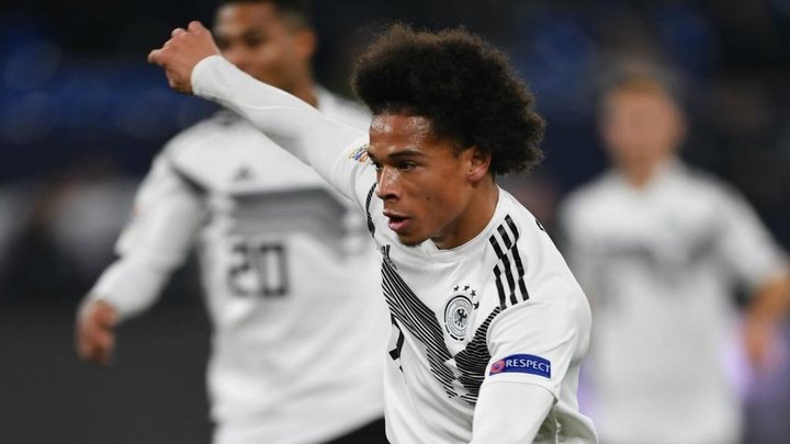 Sane encouraged despite Germany's 'annoying' Nations League draw
