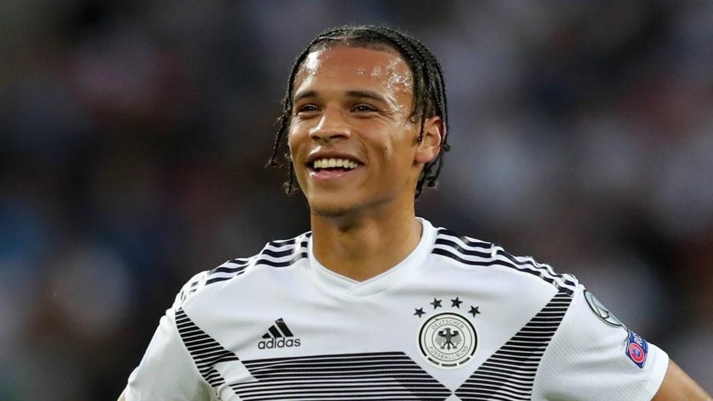 Leroy Sané could be signing for Bayern Munich in the summer. GOAL