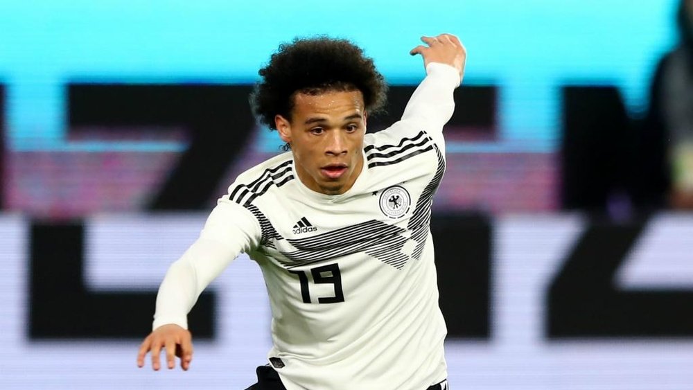 Sane is fit for the Holland game. GOAL