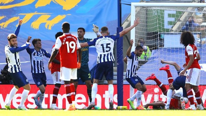 Maupay et Brighton matent Arsenal