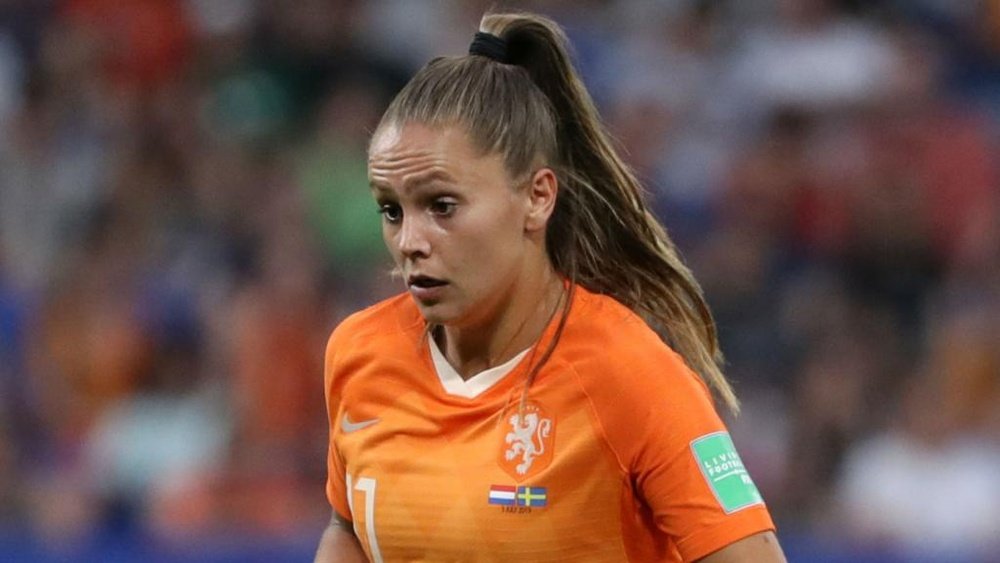 Lieke Martens is hopeful of appearing in Sunday's final against the USA. GOAL