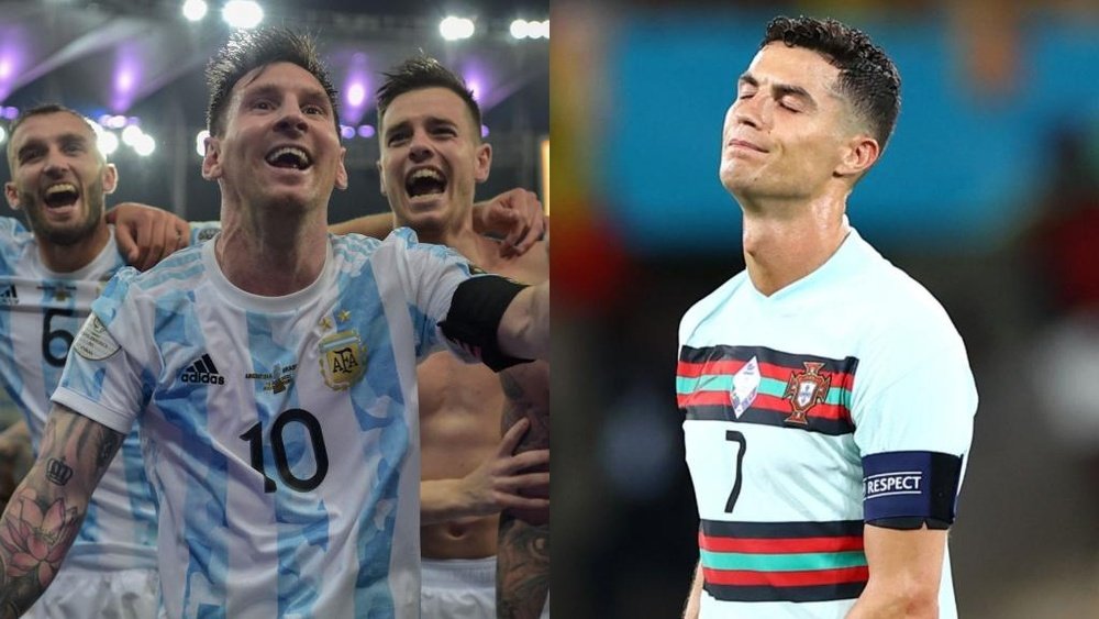 Argentina shone in the Copa America, while Portugal struggled at the Euros. GOAL