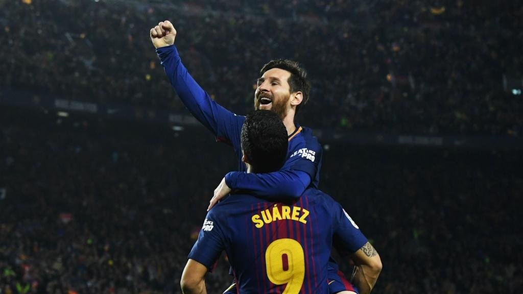 Messi makes his 700th Barca appearance while Suarez misses out. GOAL