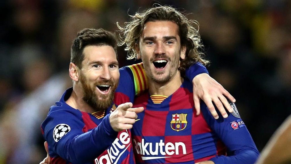 Messi e Griezmann começam a se entender no Barça. Goal