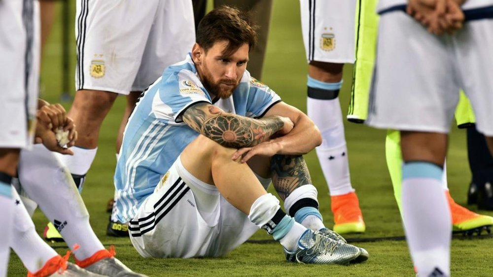 Il pianto disperato di Messi. Goal