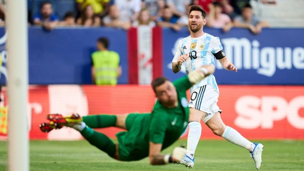 Messi fait parler la poudre avec l’Argentine. GOAL