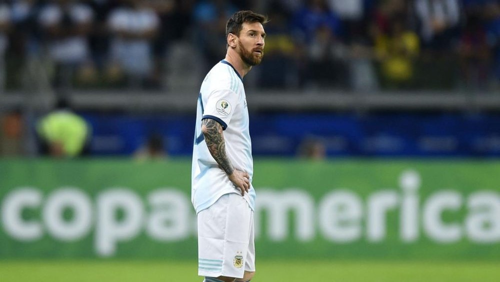 Lionel Messi Argentina Paraguay Copa America 2019
