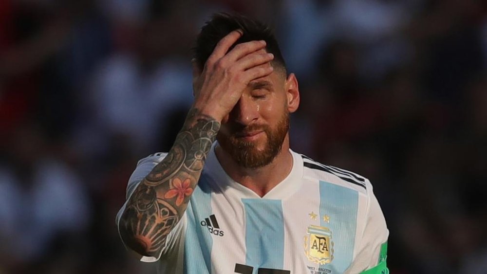 Scaloni sobre ausência de Messi