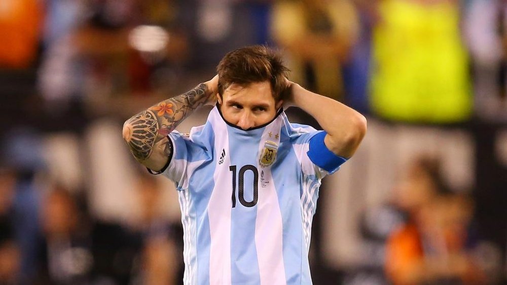 Messi e o seu pior momento com a camisa da Argentina. Goal