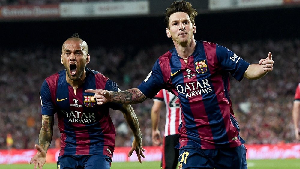Alves was disappointed to lose his record. GOAL