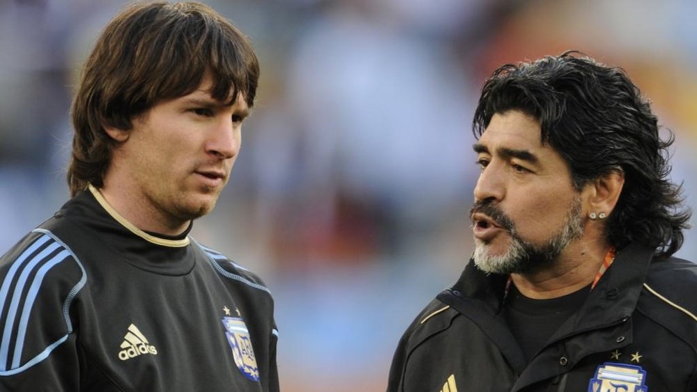 Maradona su Messi: 'L'ho visto piangere come un bambino'