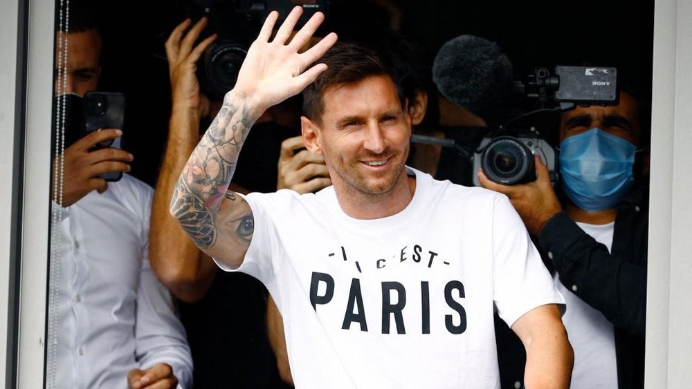 O primeiro mês de Messi no PSG e em Paris. EFE
