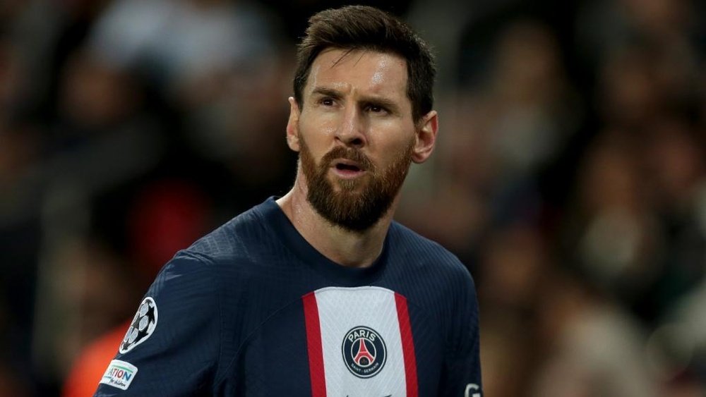 Messi returned to training ahead of PSG's final match before the WC. GOAL