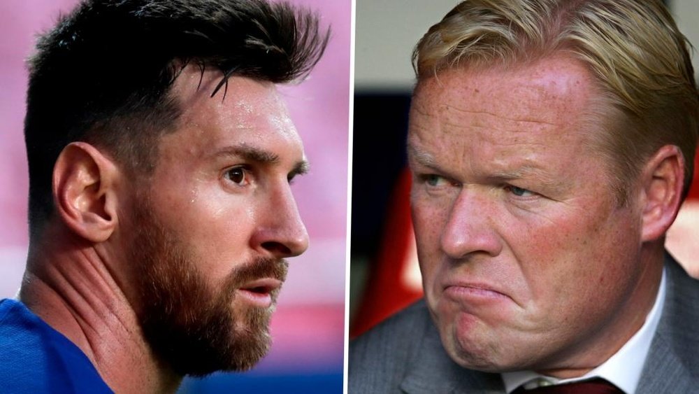 Koeman, os elogios óbvios a Messi. Goal