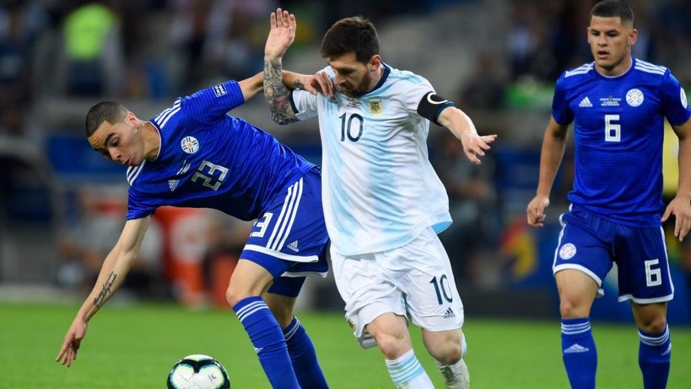 Argentina don't have a great record against Paraguay. GOAL