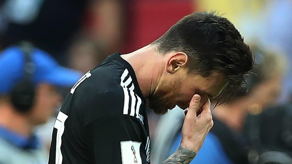 Messi had a poor day. GOAL