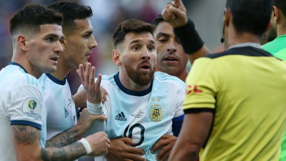 Messi given three-month Argentina ban for accusing CONMEBOL of 'corruption'. Goal